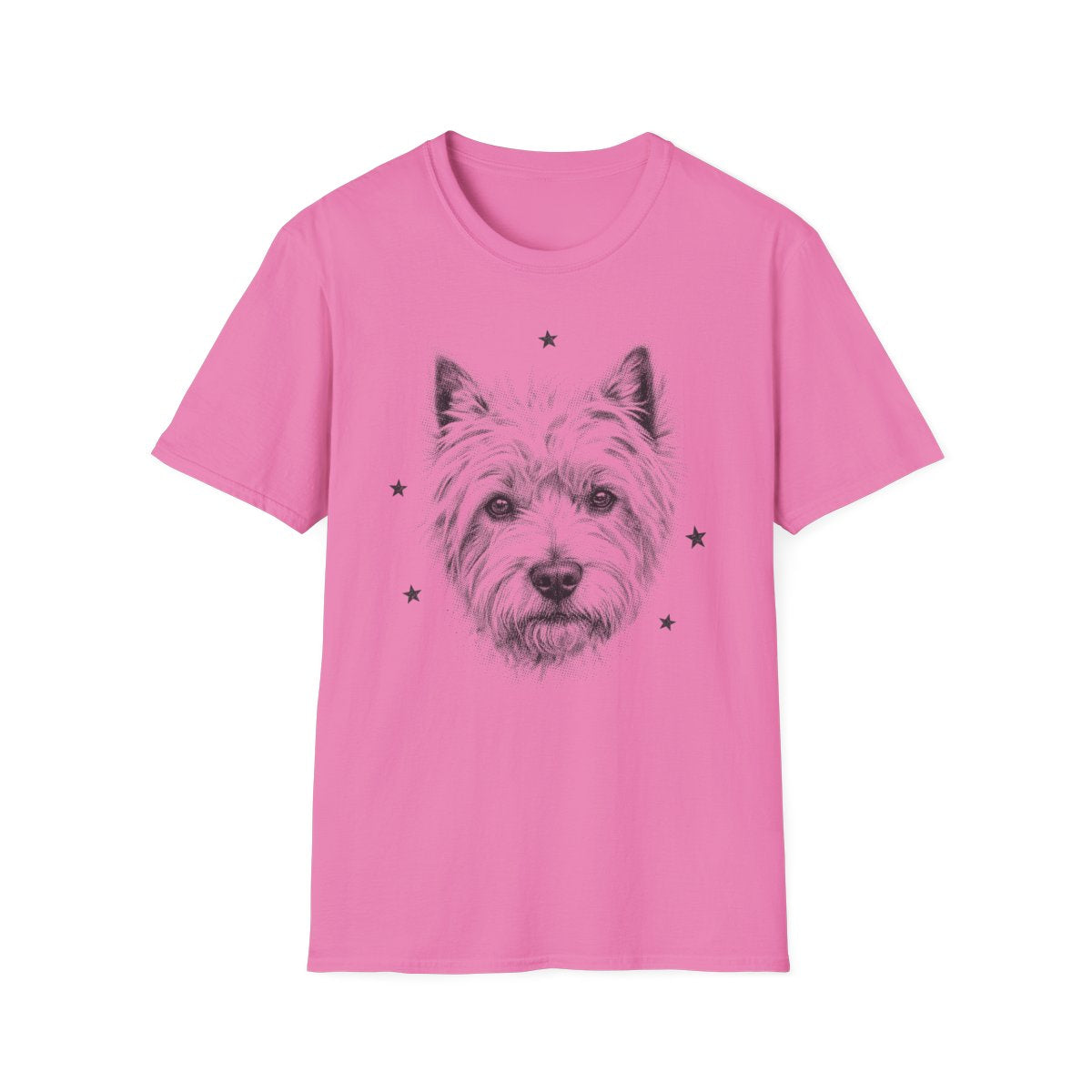 Halftone Westie Tee
