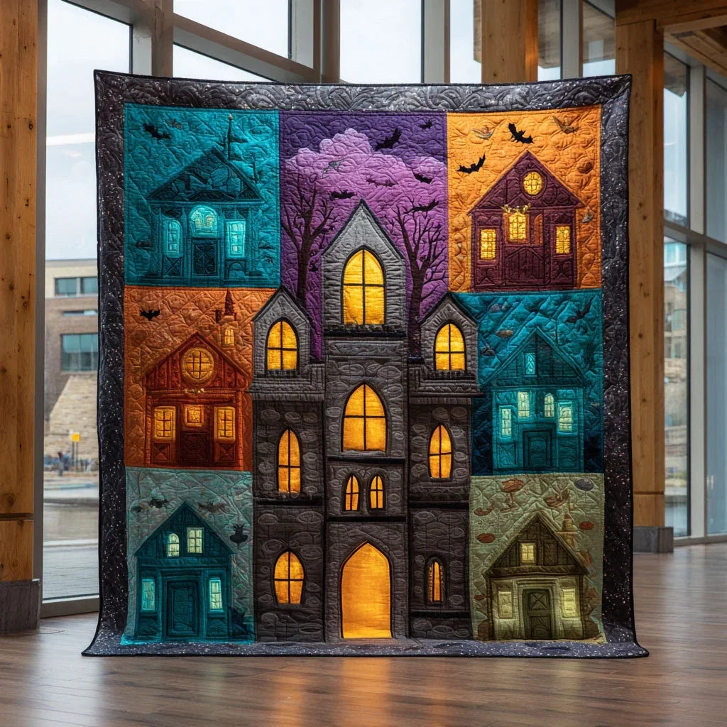 Haunted Glow Quilt Blanket