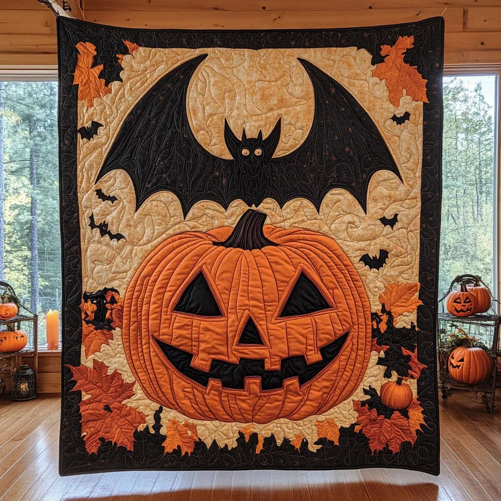 Haunted Wing Quilt Blanket