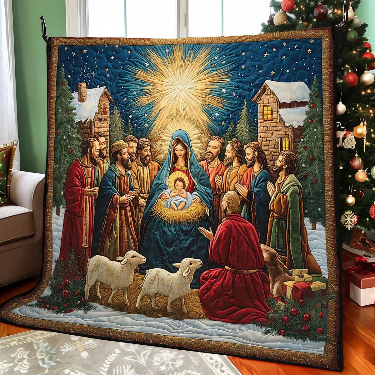 Holy Miracle Quilt Blanket