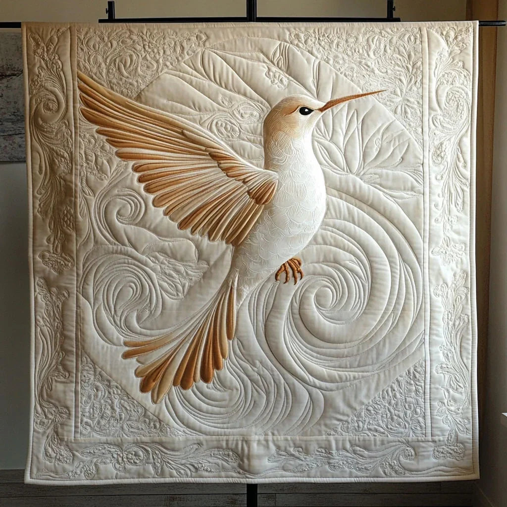 Hummingbird Quilt Blanket