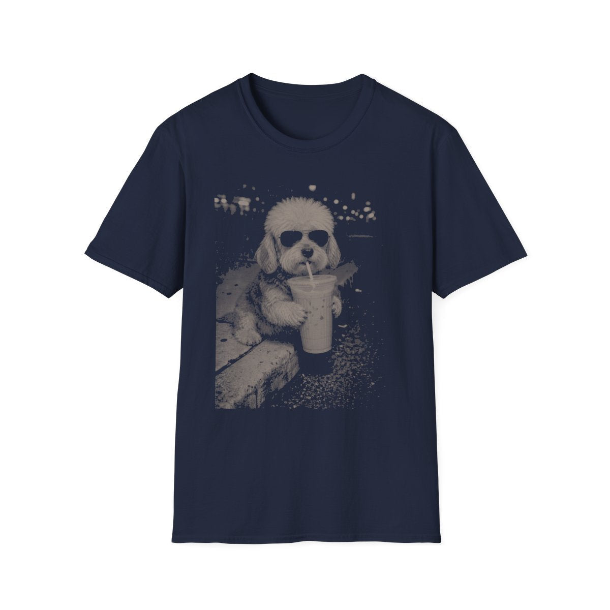 Iced Coffee Dandie Dinmont Terrier Tee