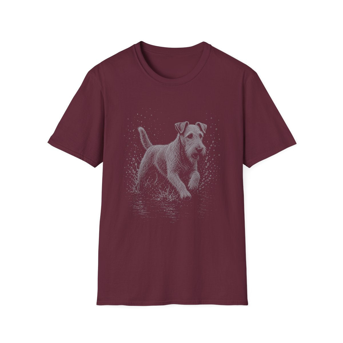 Irish Terrier Water Run Tee