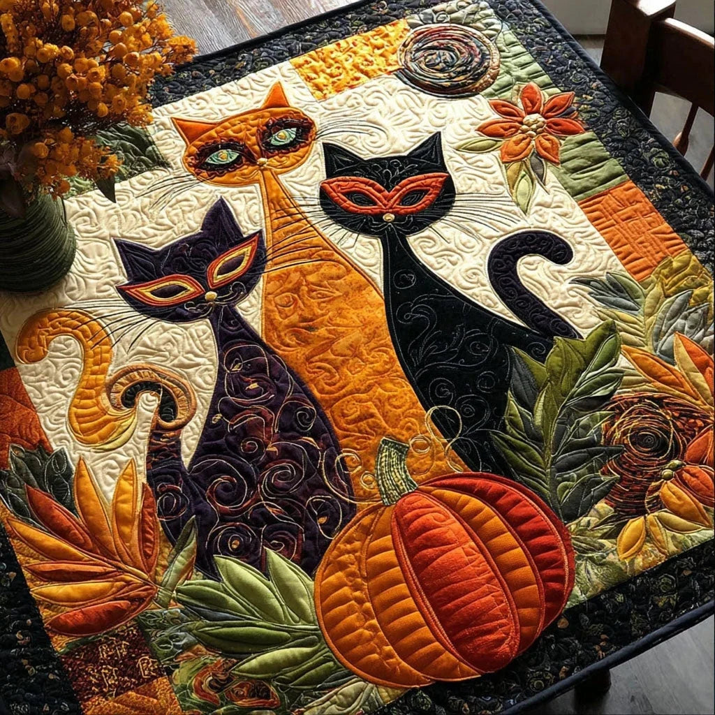 Jester Jewel Quilted Table Topper