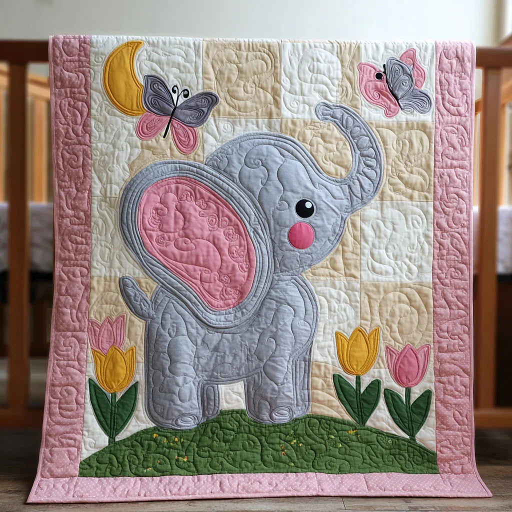 Jungle Buddy Quilt Blanket - Quilted Blanket by Wild and Way