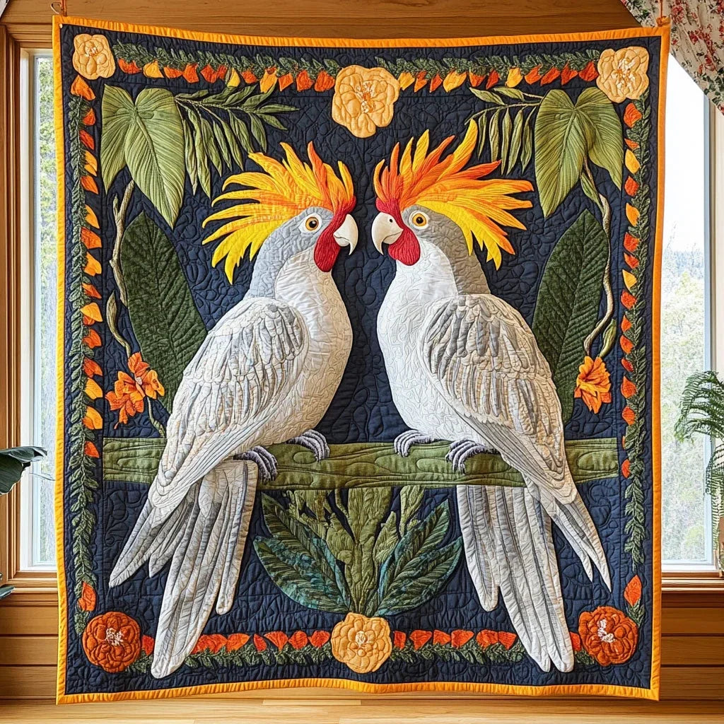 Jungle Companions Quilt Blanket