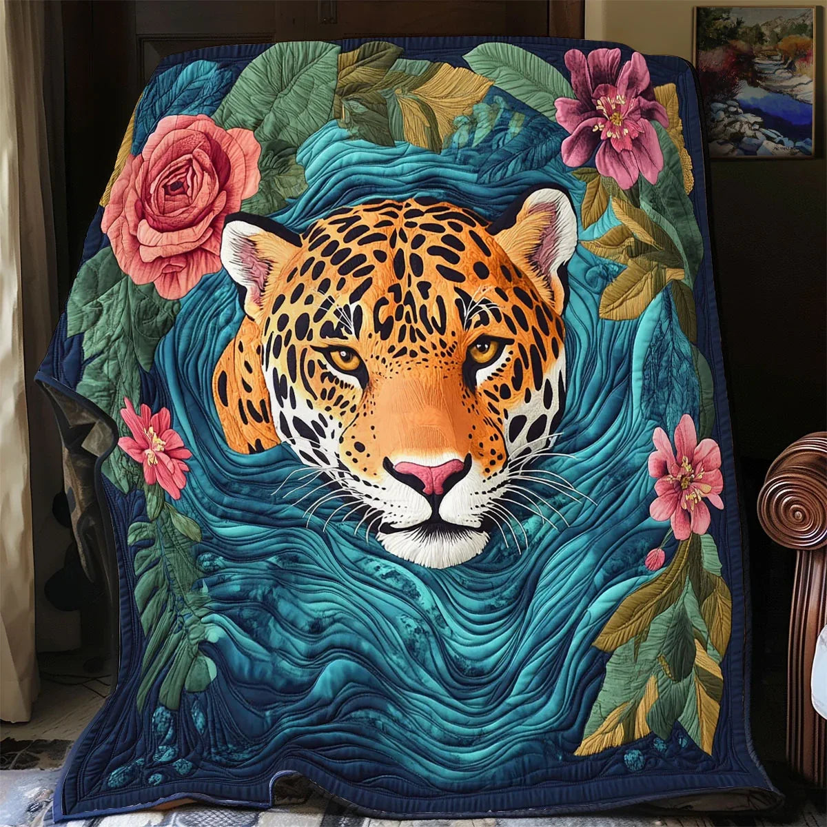 Jungle Grace Quilt Blanket