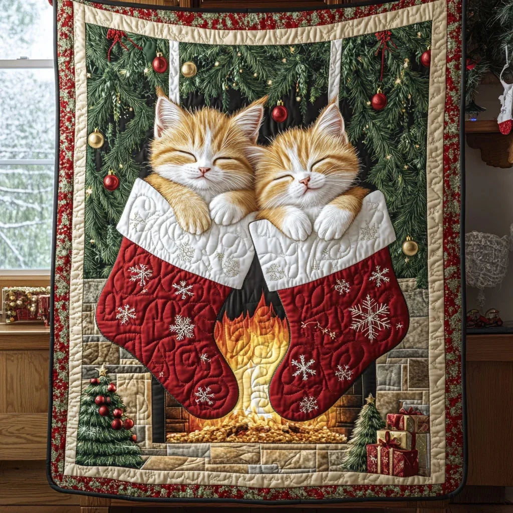Lazy Noel Quilt Blanket
