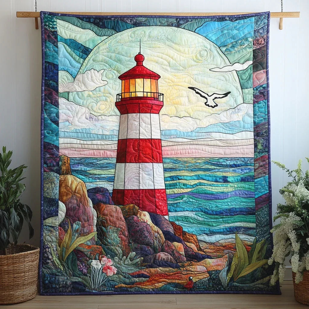 Lighthouse Dream Quilt Blanket