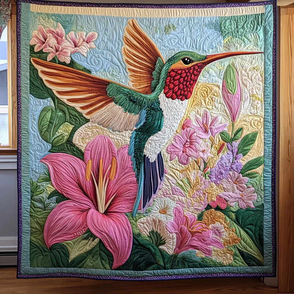 Lily Jewel Quilt Blanket