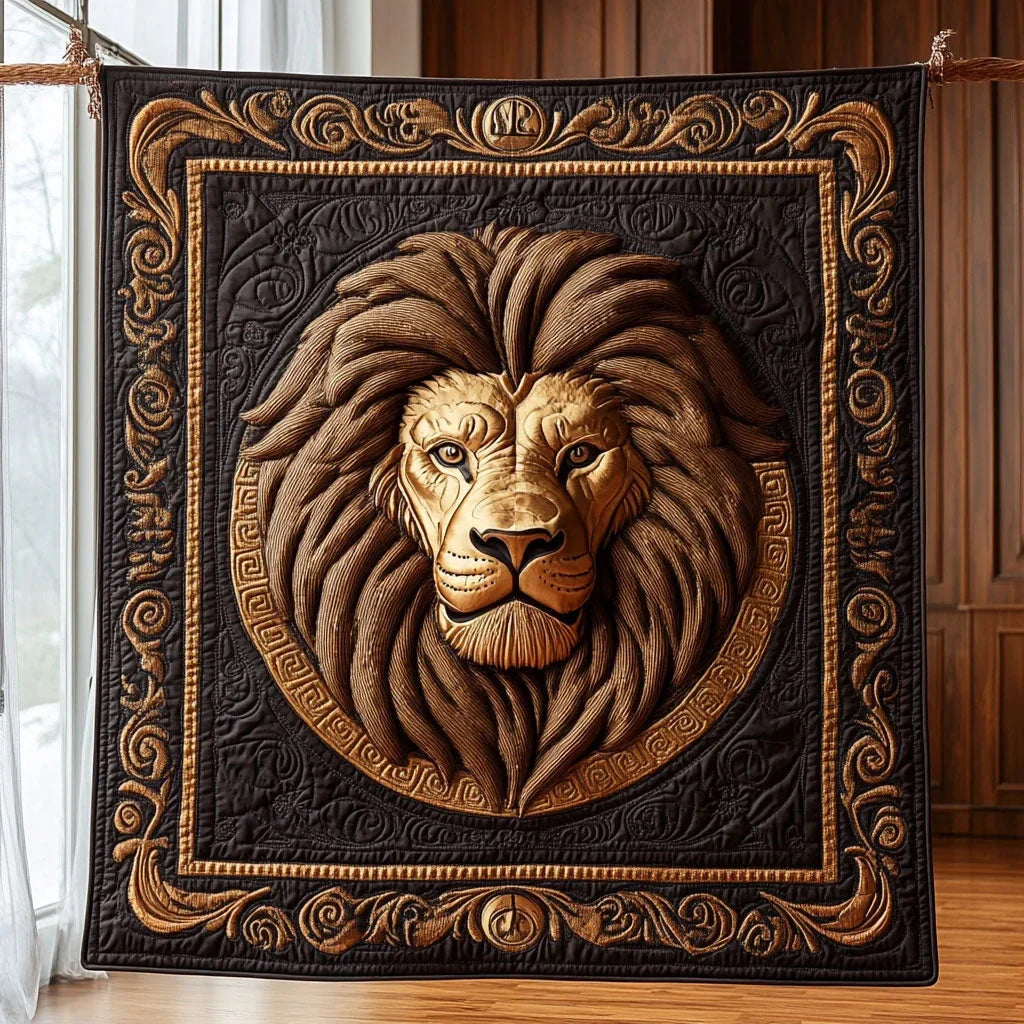 Lion Throne Quilt Blanket