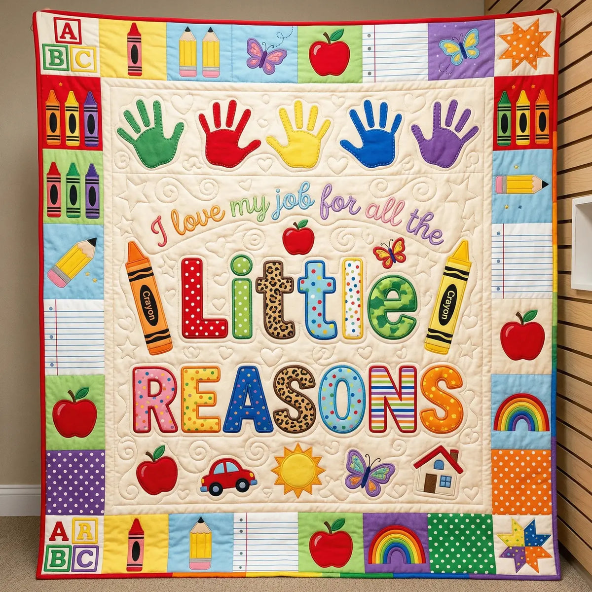 Little Reasons Quilt Blanket