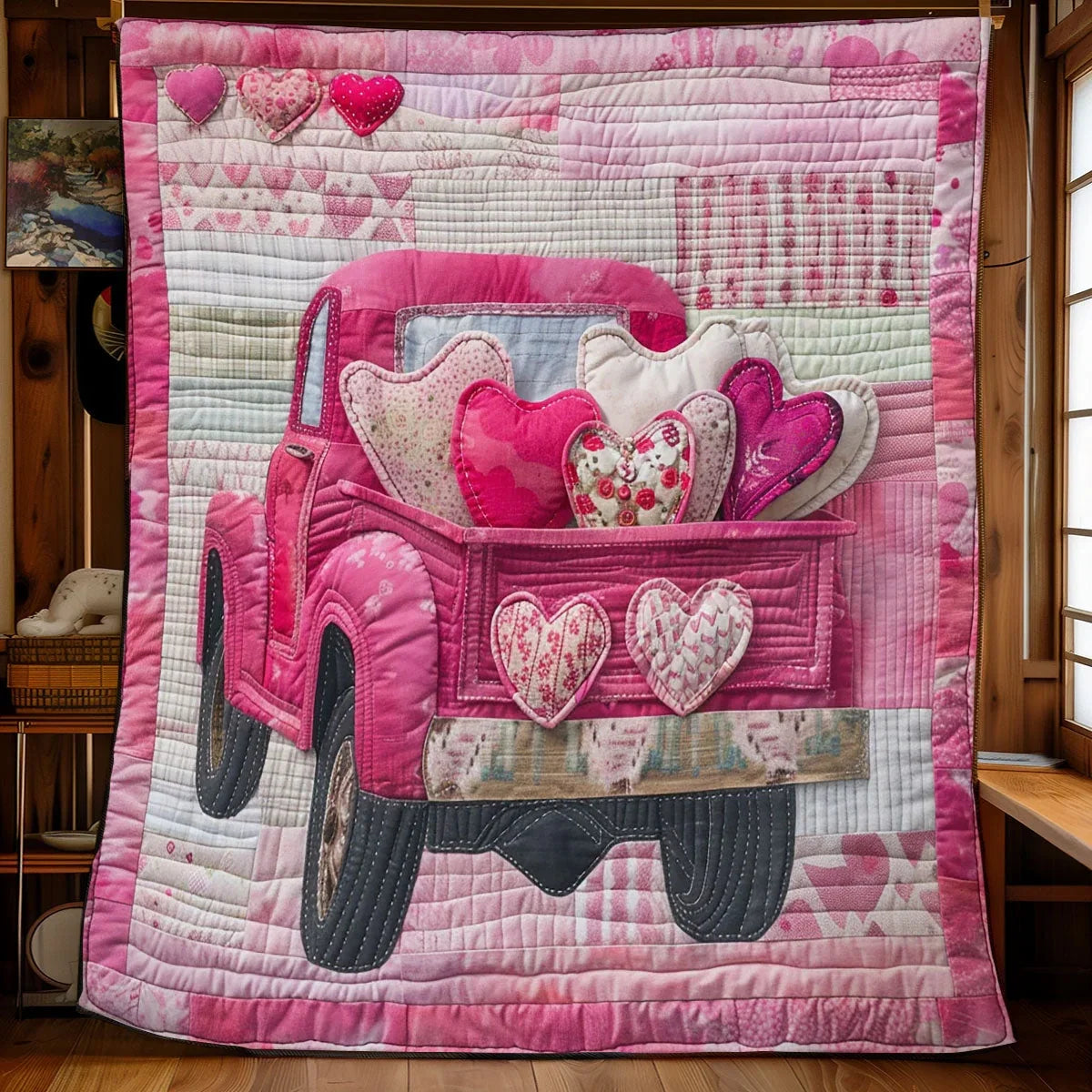 Love Delivery Quilt Blanket