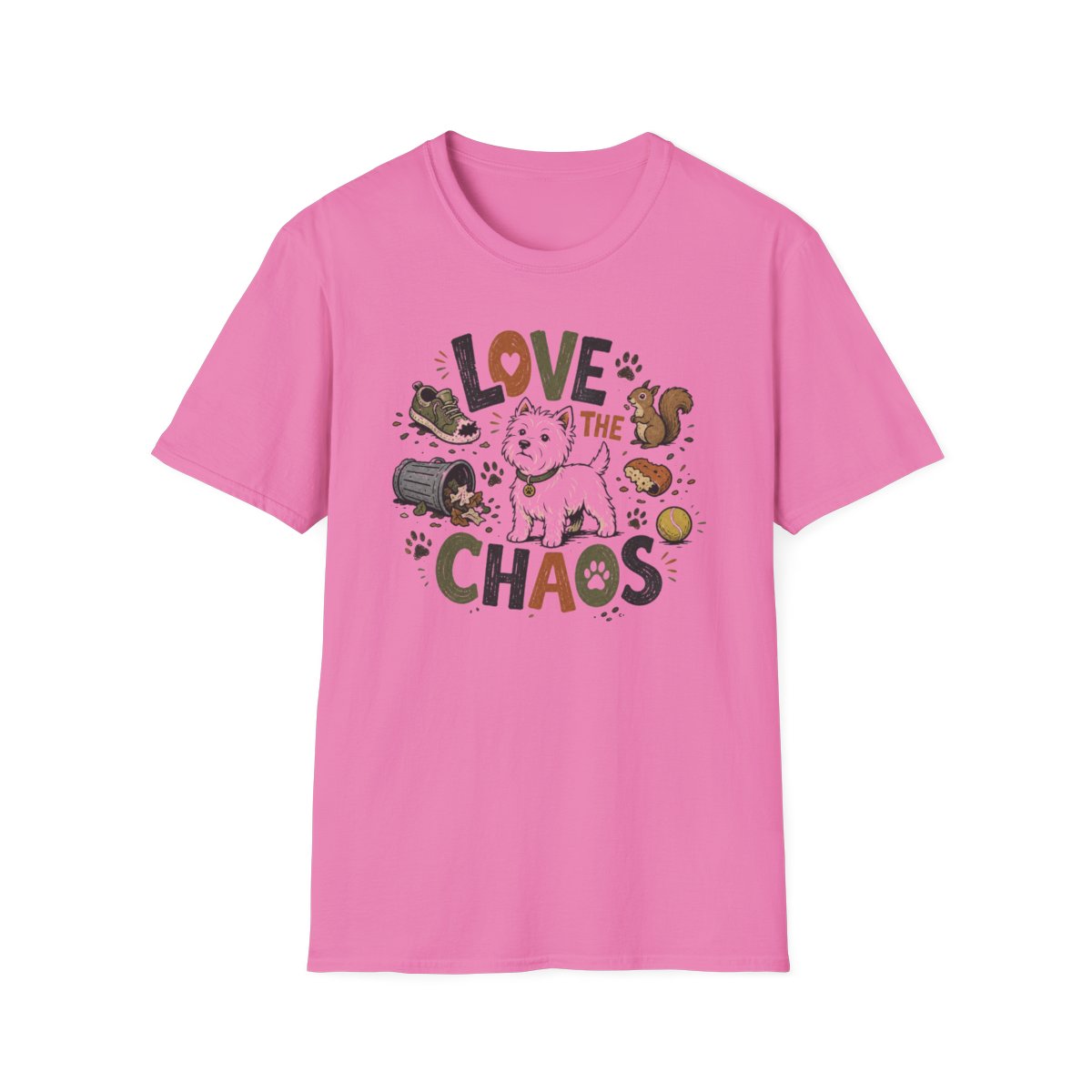 Love The Chaos Westie Tee
