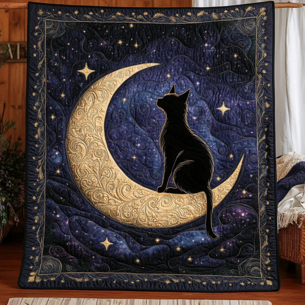 Lunar Whiskers Quilt Blanket