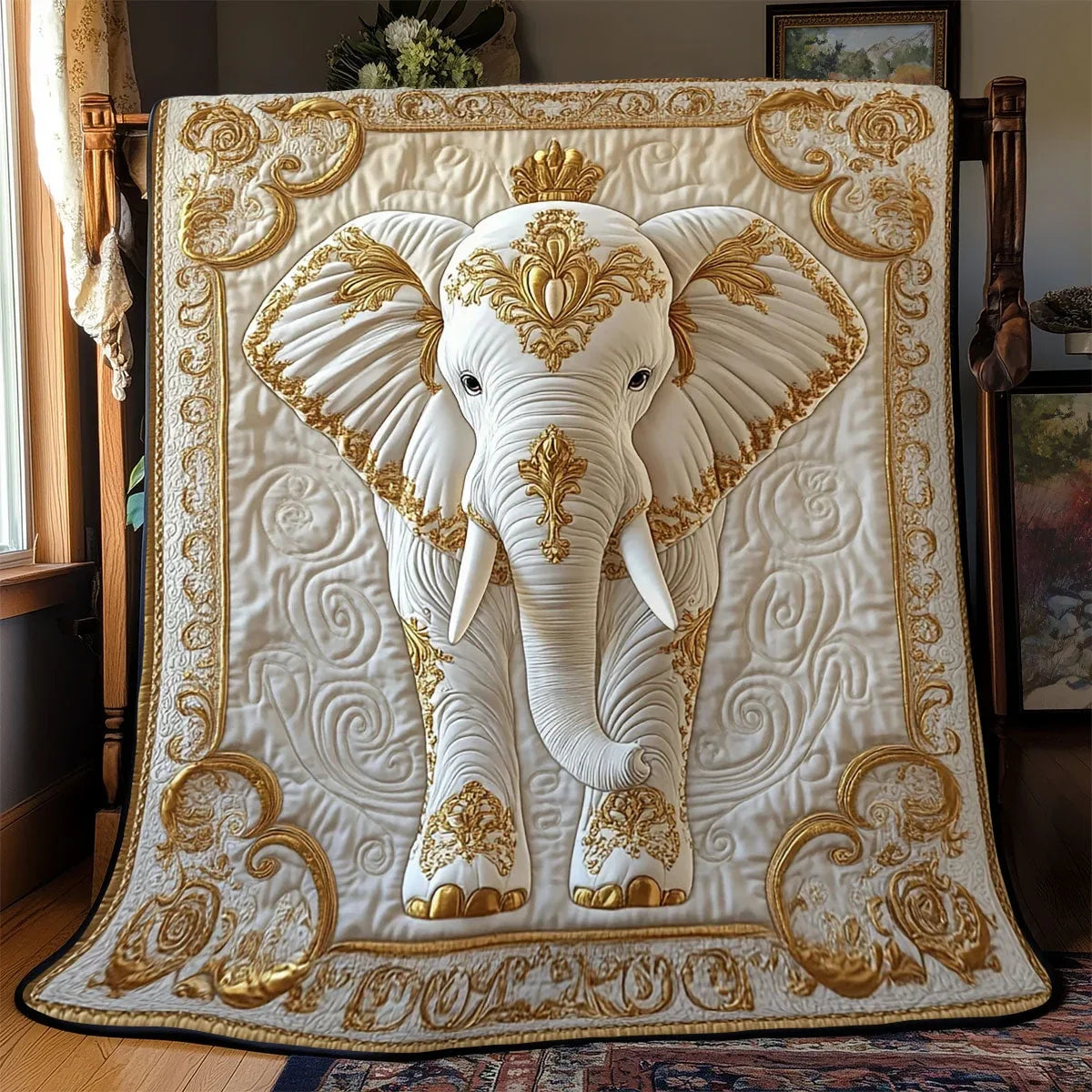 Elephant Quilt Blanket