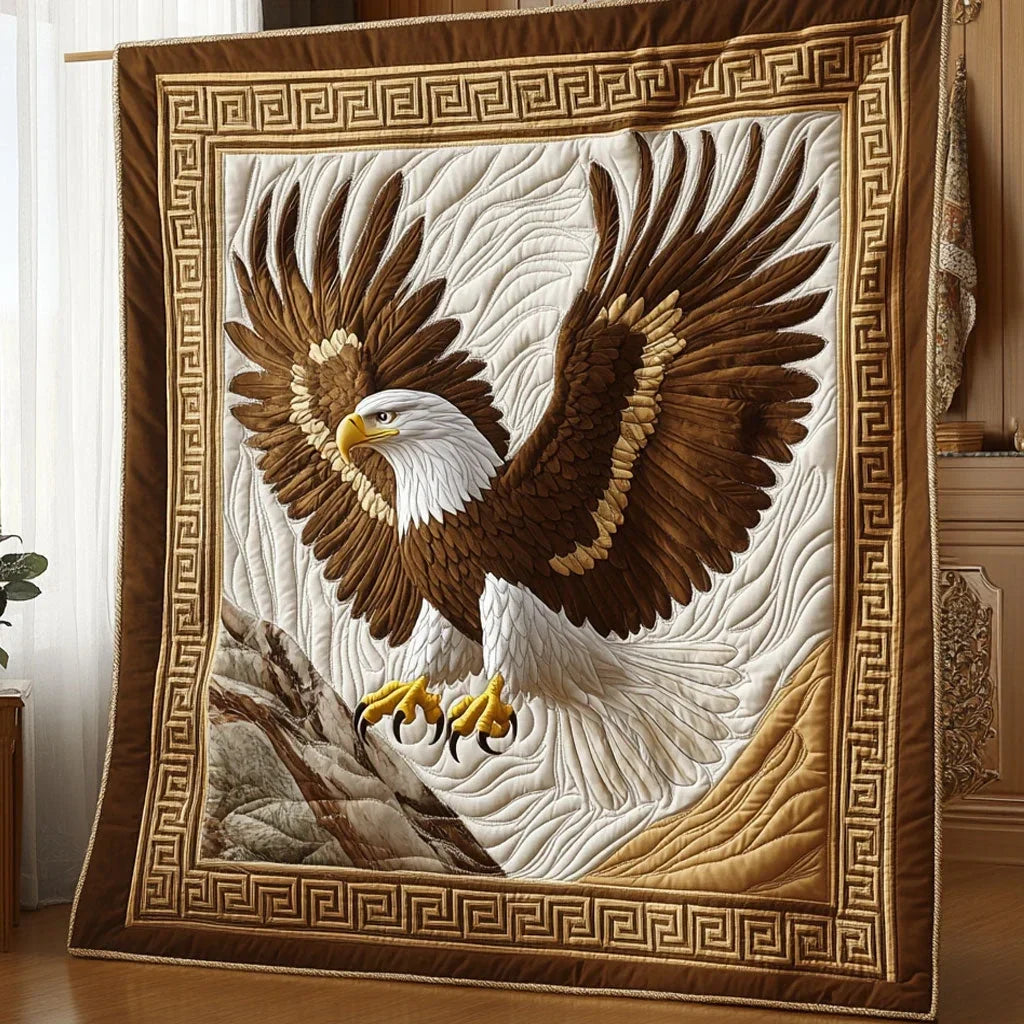 Majestic Flight Quilt Blanket