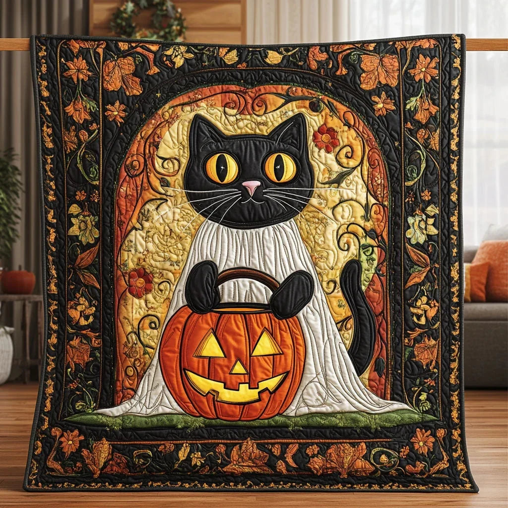Midnight Trickster Quilt Blanket