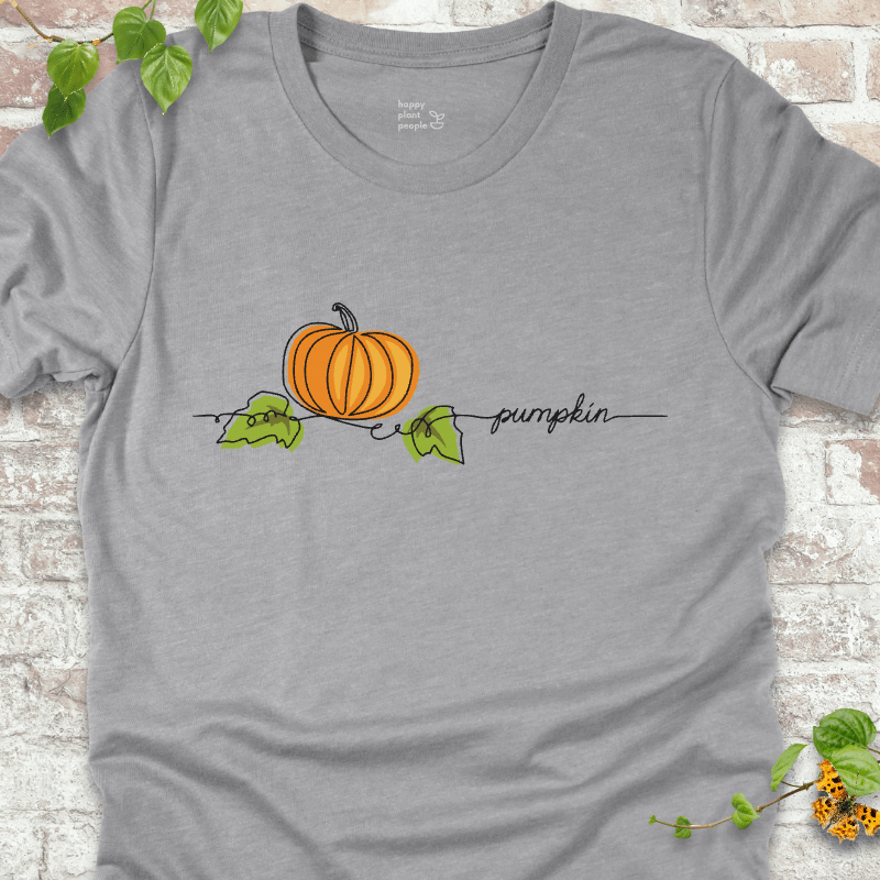 Minimalist Pumpkin T-Shirt