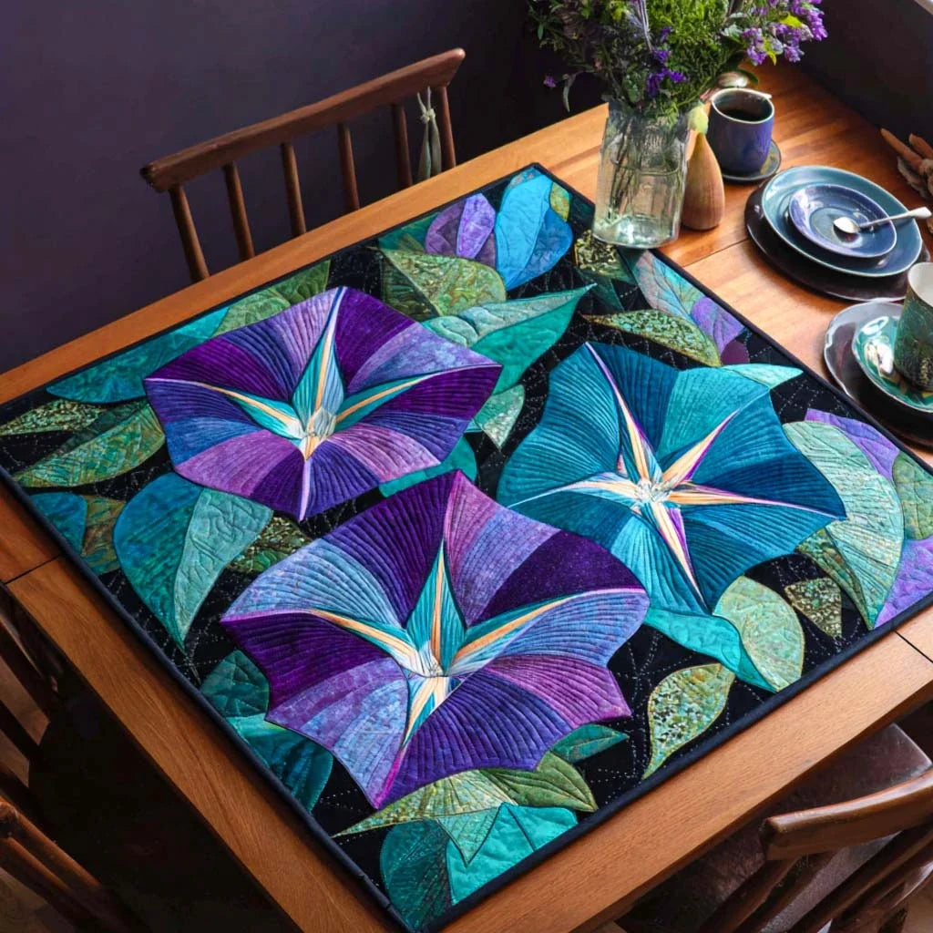 Morning Beauty Quilted Table Topper