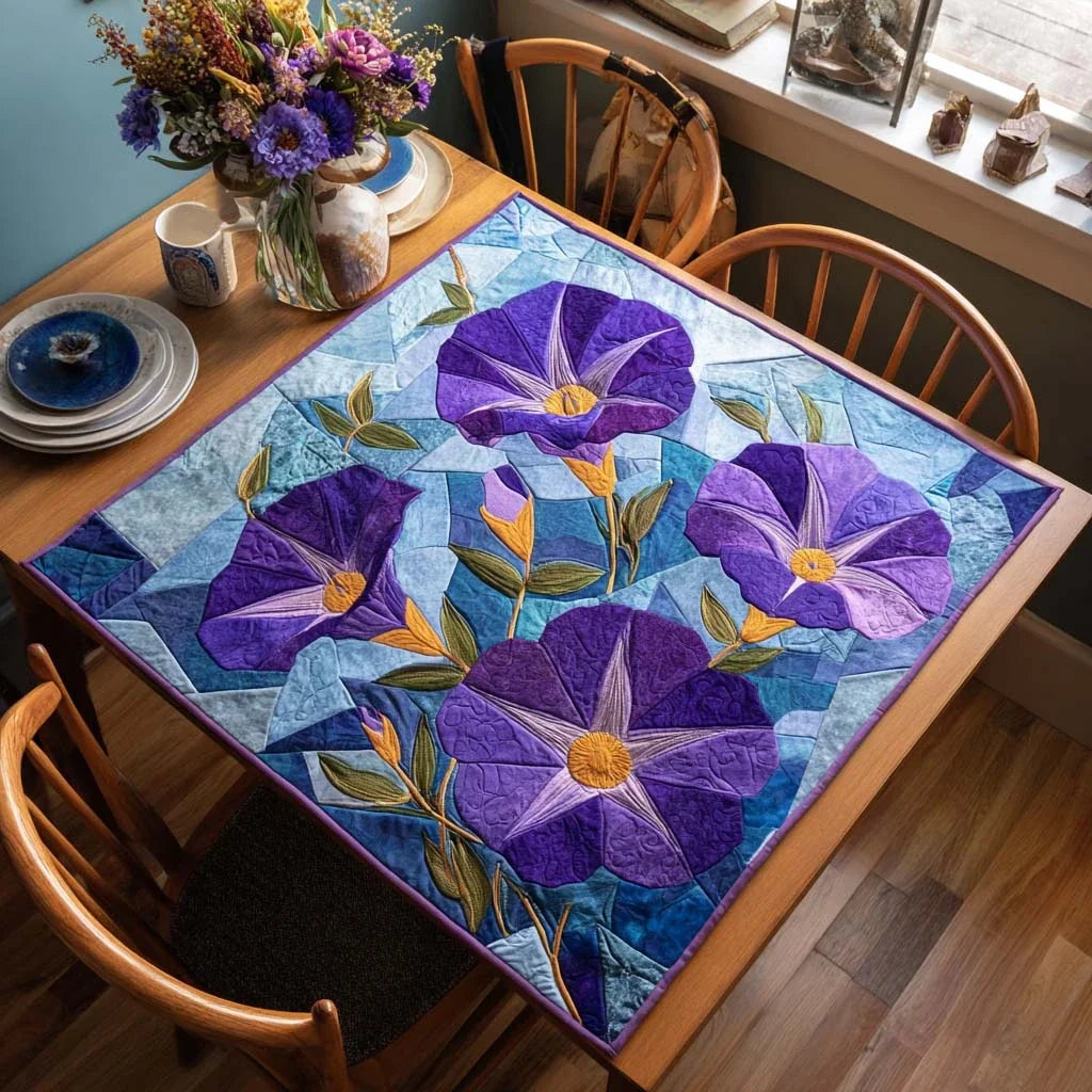 Morning Charm Quilted Table Topper