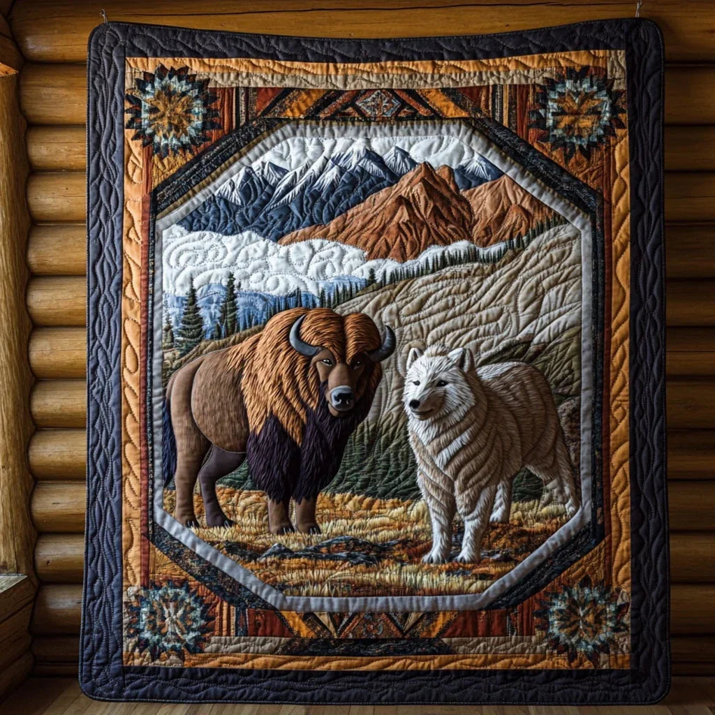 Mountain Legends Duvet Cover Set Quilt Blanket
