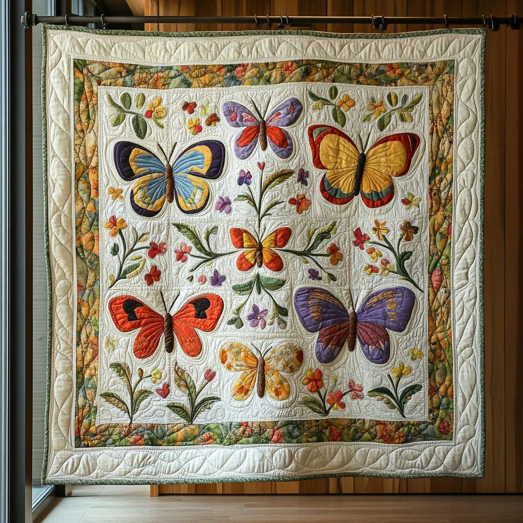 Nature Beauty Quilt Blanket