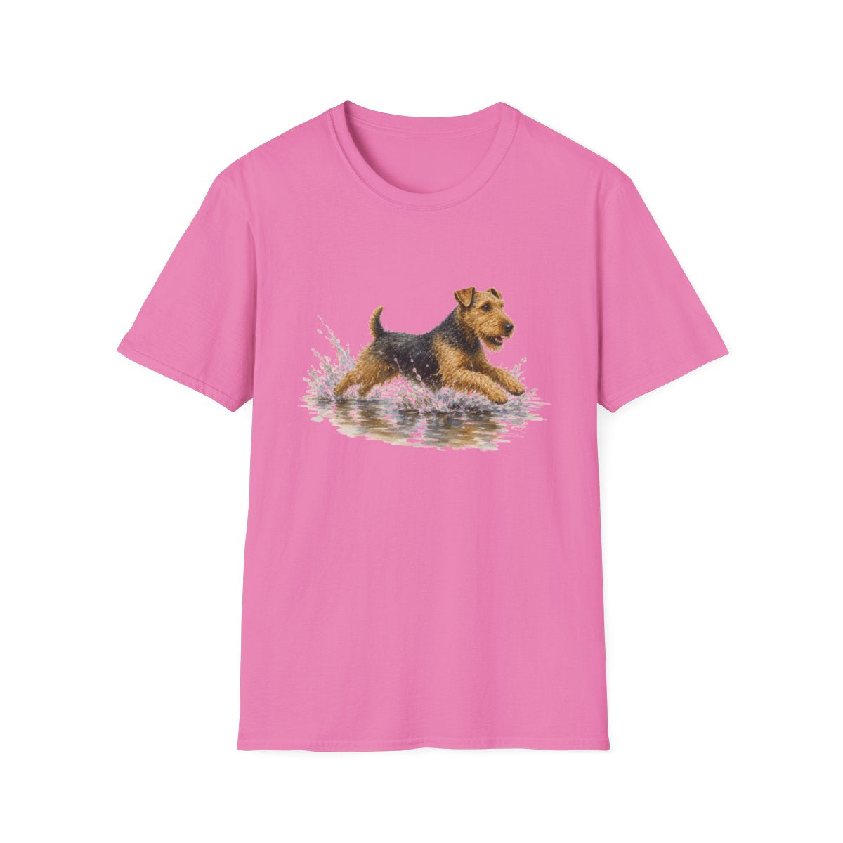 No Puddle Left Behind Airedale Terrier Tee
