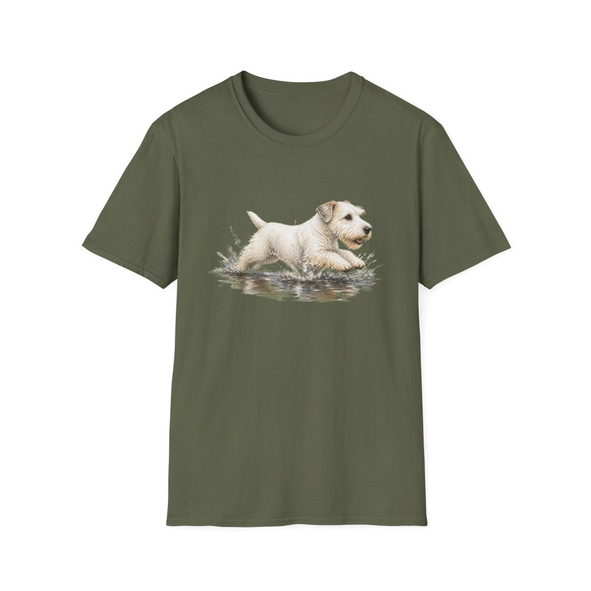 No Puddle Left Behind Sealyham Terrier Tee