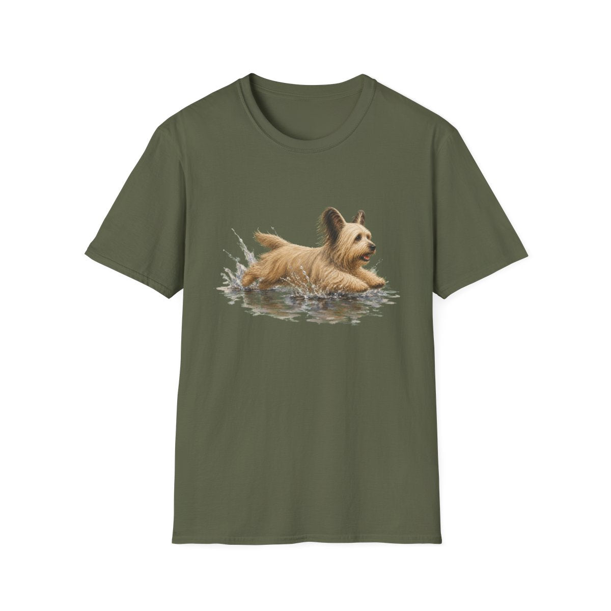 No Puddle Left Behind Skye Terrier Tee