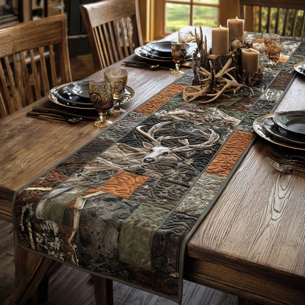 Northern Pines Quilted Table Runner