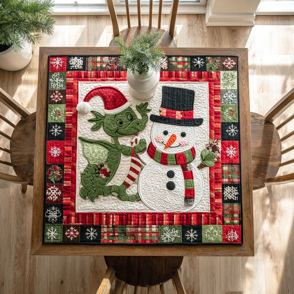 Northstar Flame Quilted Table Topper