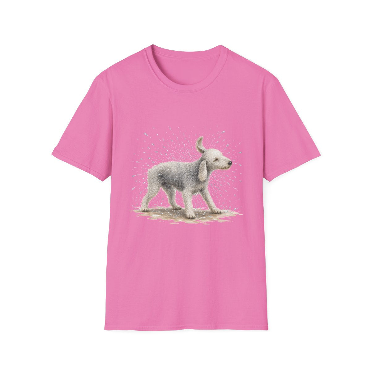 Not A Fan Of Bath Time Bedlington Terrier Tee