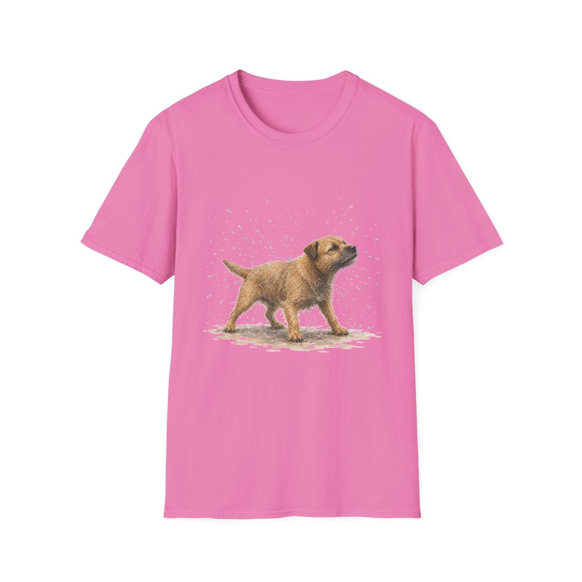 Not A Fan Of Bath Time Border Terrier Tee