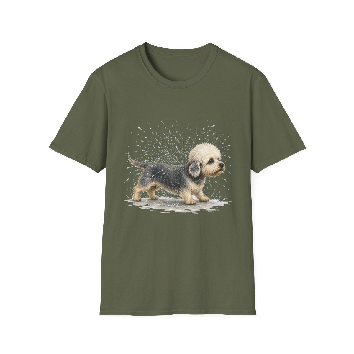 Not A Fan Of Bath Time Dandie Dinmont Terrier Tee