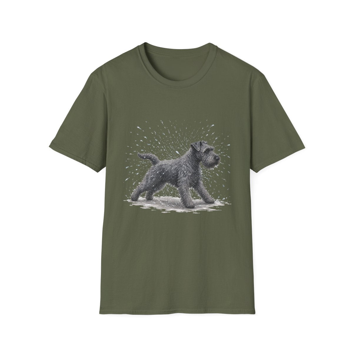 Not A Fan Of Bath Time Kerry Blue Terrier Tee