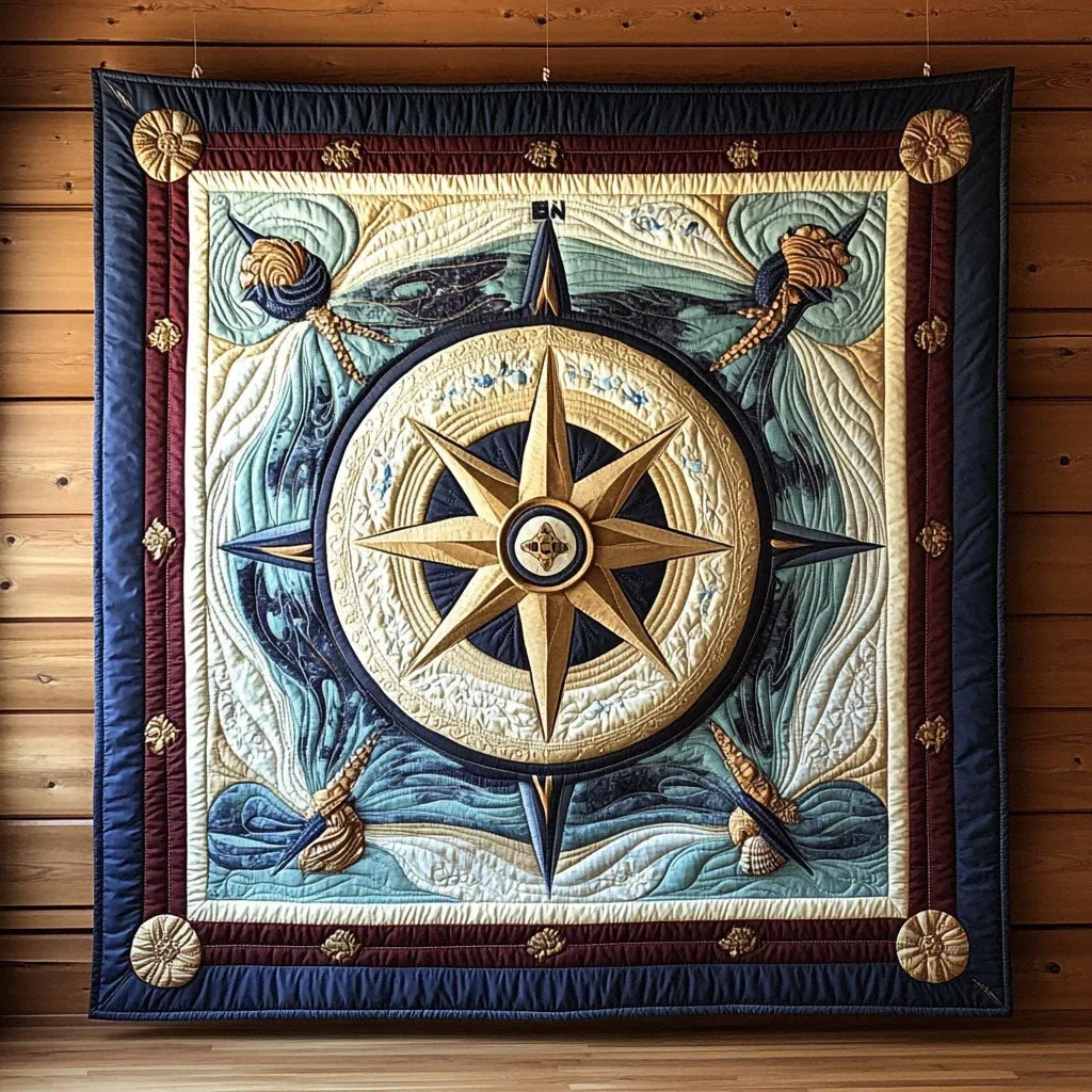 Ocean Navigator Quilt Blanket