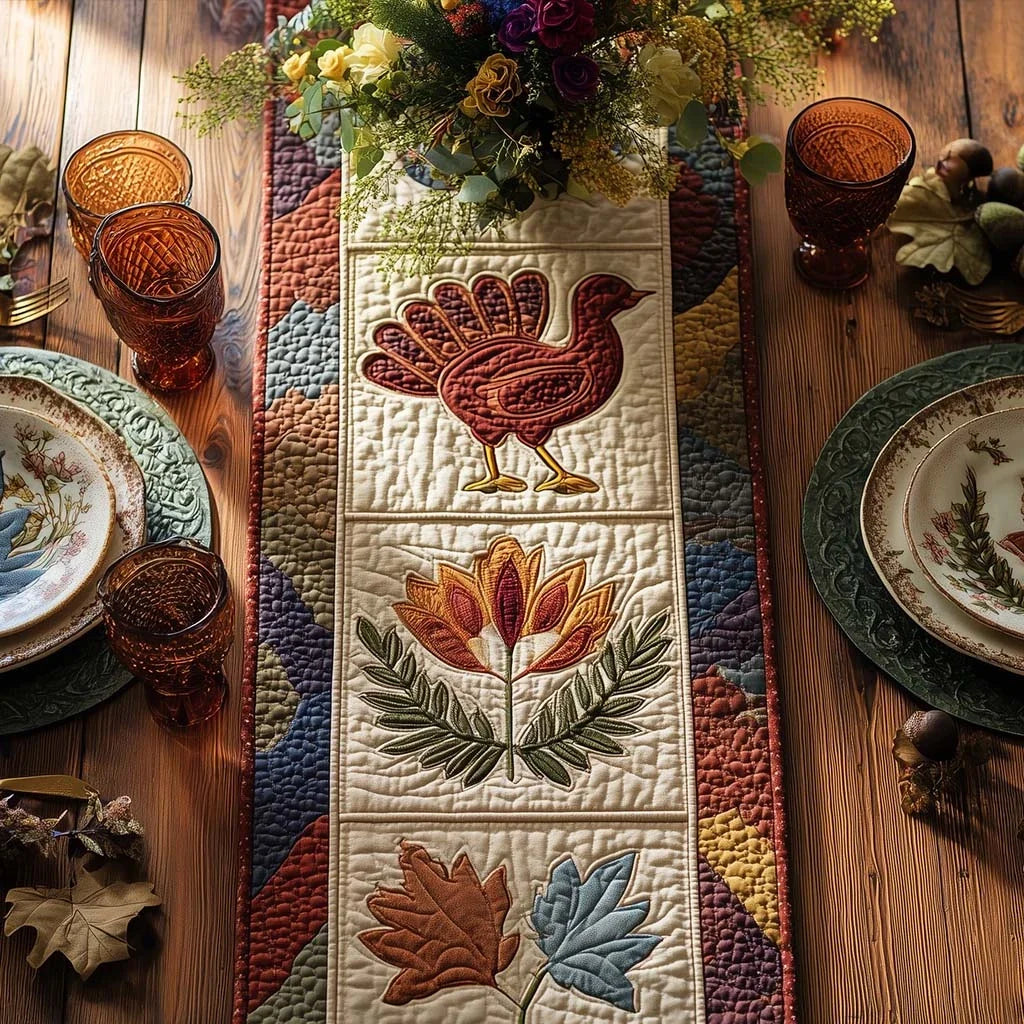 Orchard Blessing Quilted Table Runner