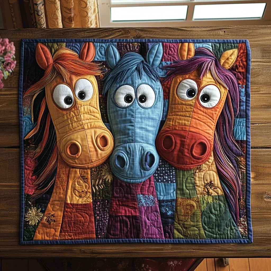 Painted Plains Quilted Table Topper