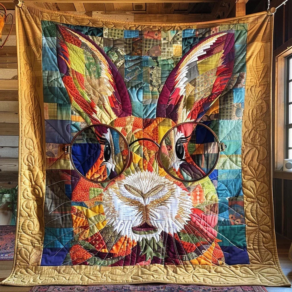 Patch Bunny Quilt Blanket