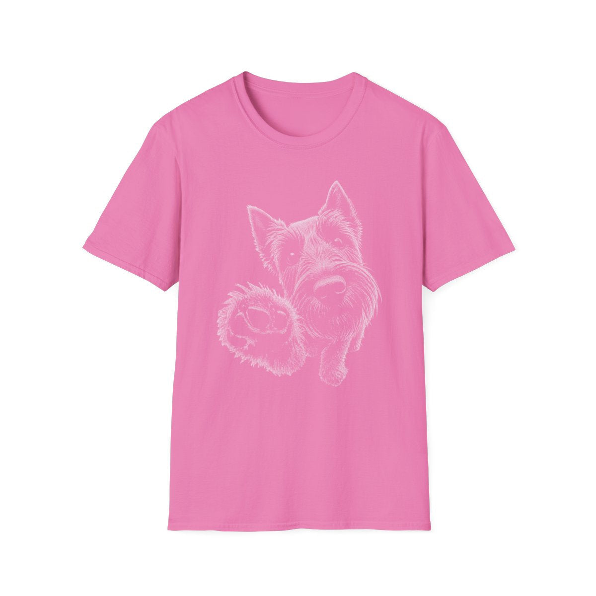 Paw Reach Scottish Terrier Tee