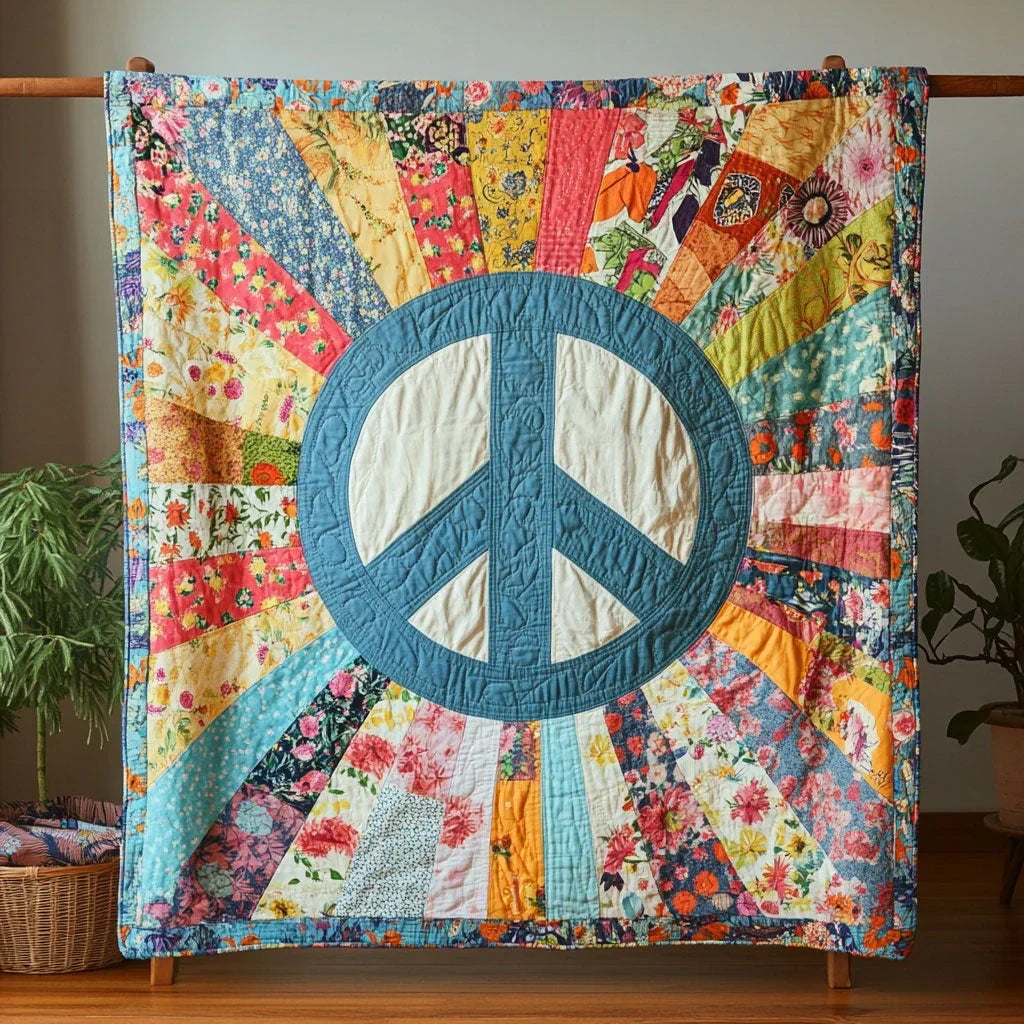 Peaceful Charm Quilt Blanket