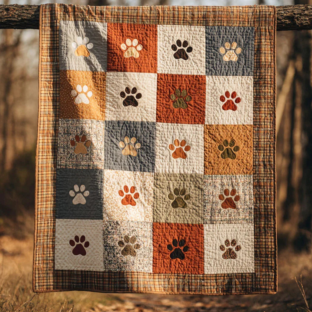 Pet Space Quilt Blanket - Quilted Blanket by Wild and Way