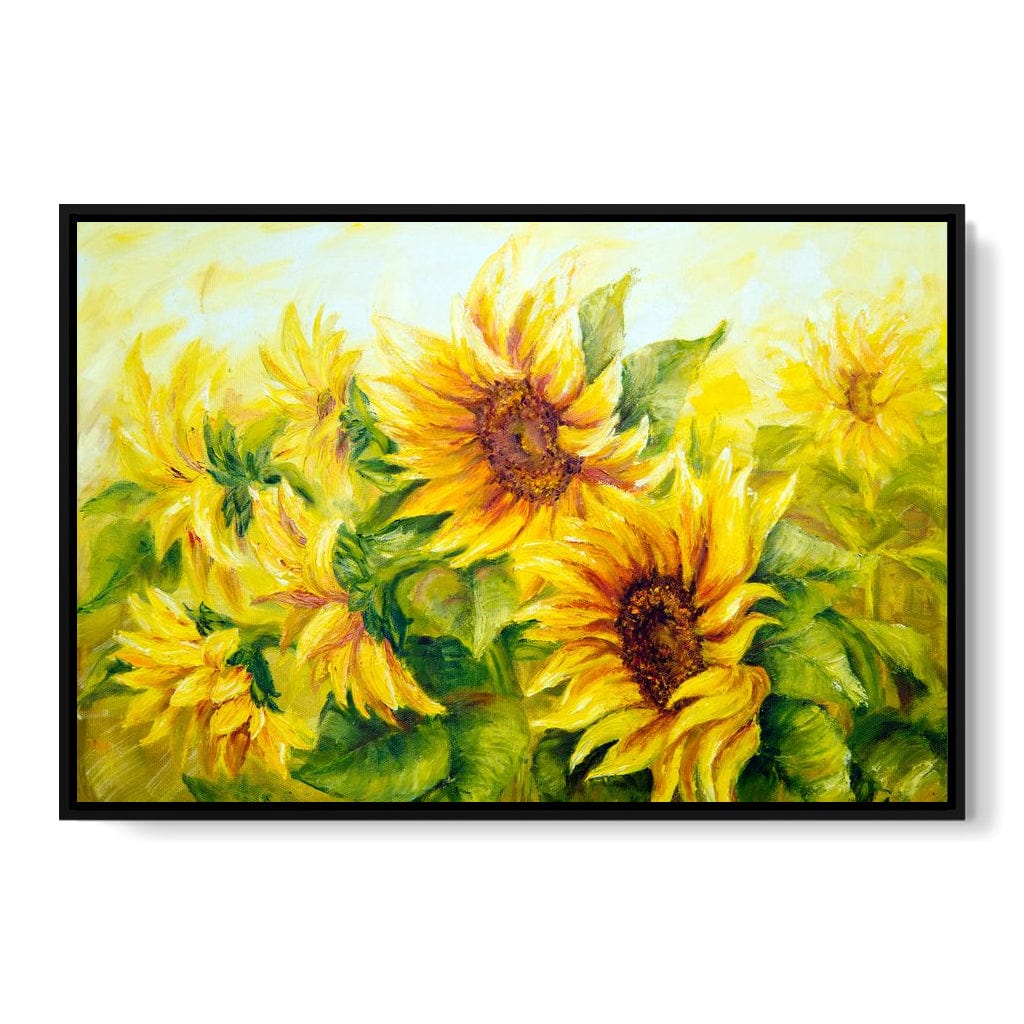 Beautiful Sunflowers Canvas Wall Art