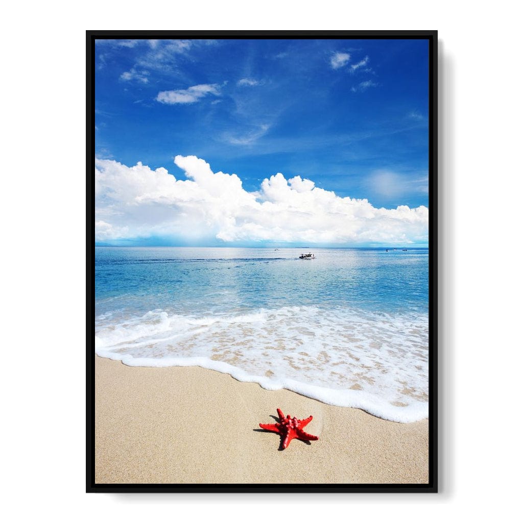 Caribbean Beach Canvas Wall Art