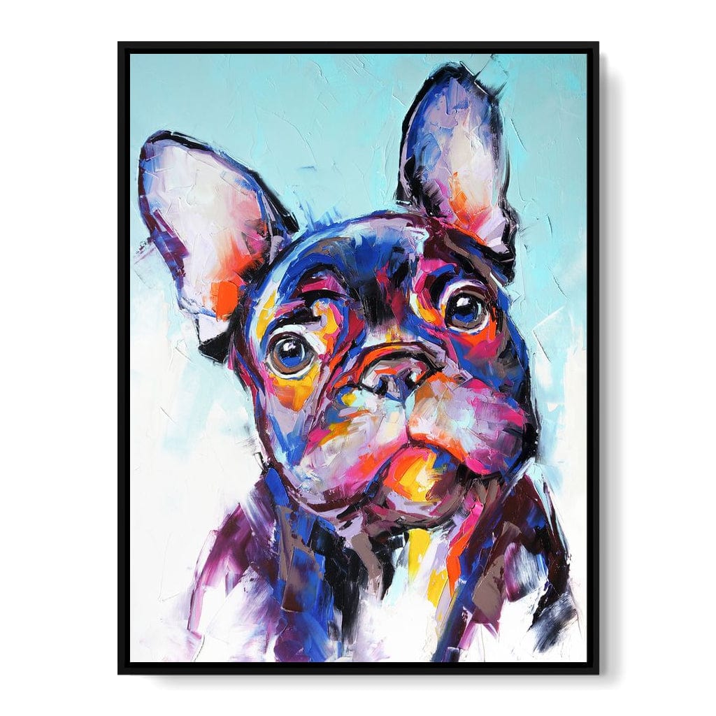 French Bulldog Canvas Wall Art