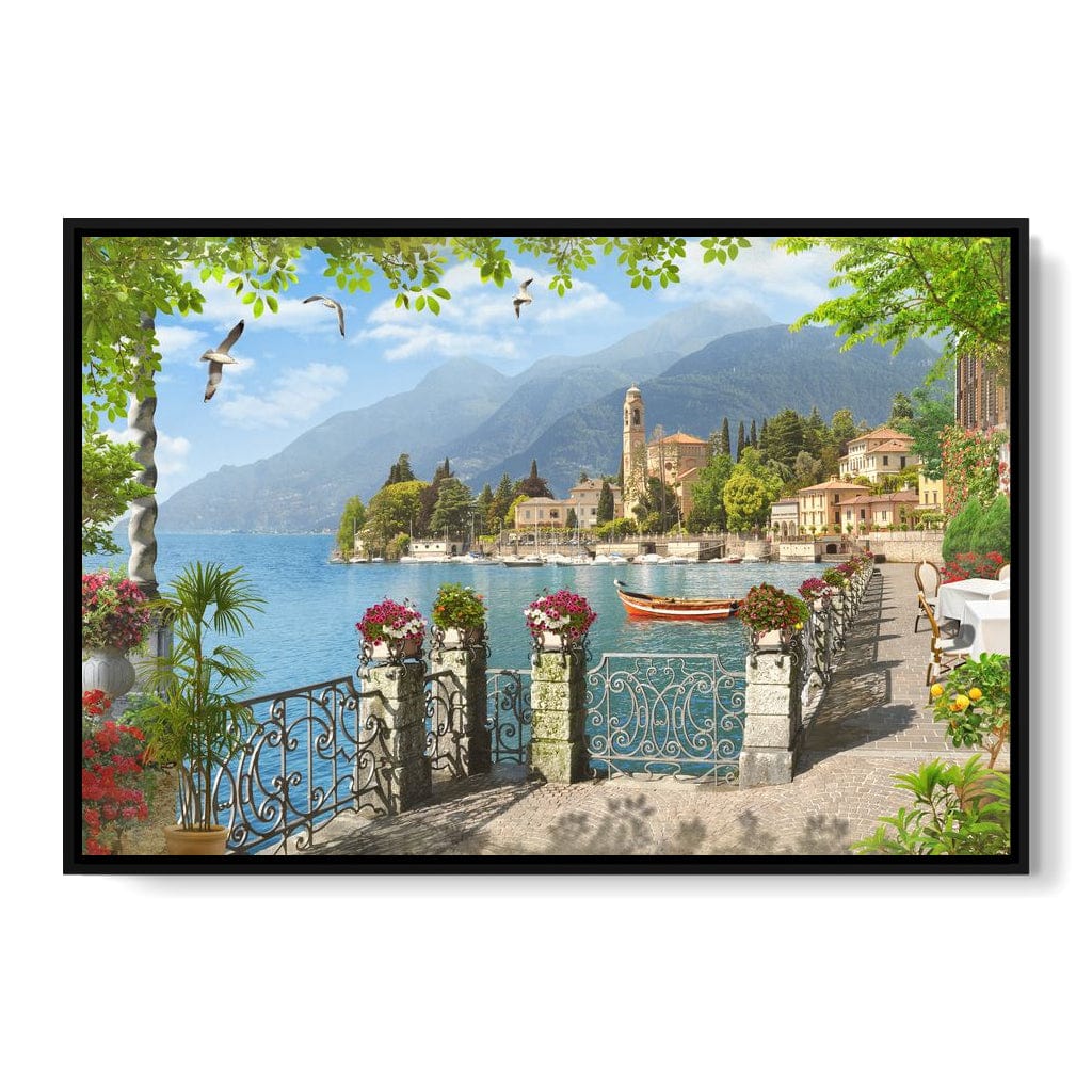 Italian Promenade Canvas Wall Art