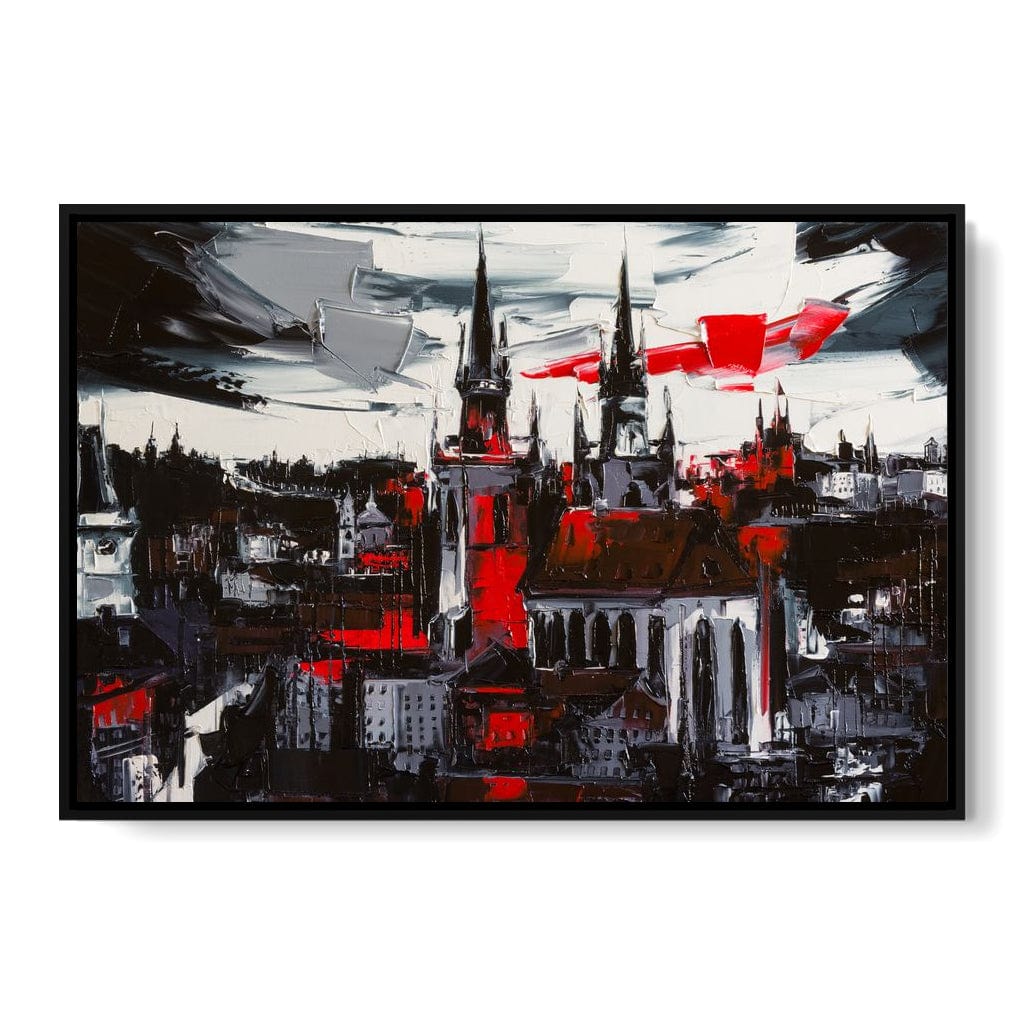 Medieval City Canvas Wall Art