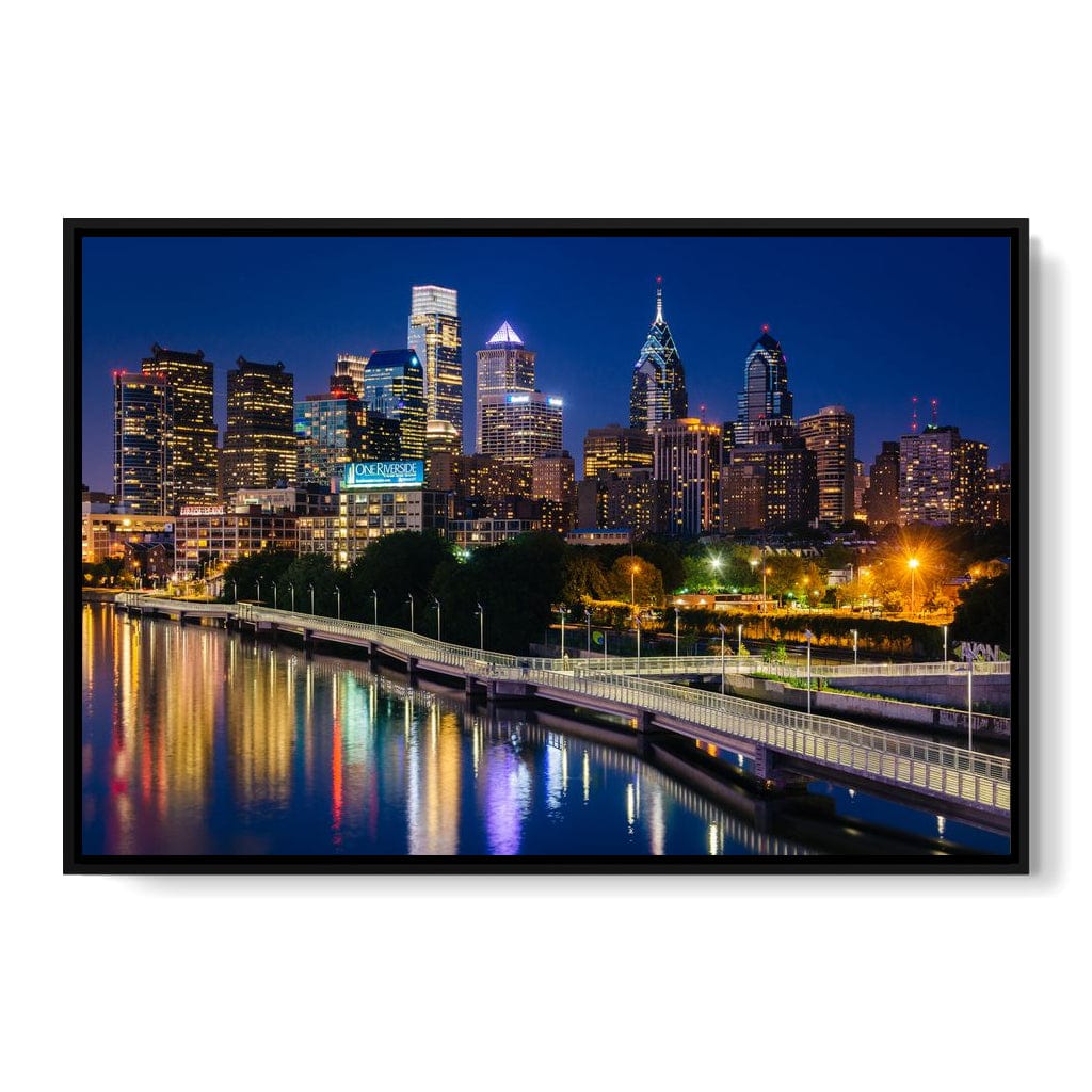 Philadelphia Skyline Canvas Wall Art