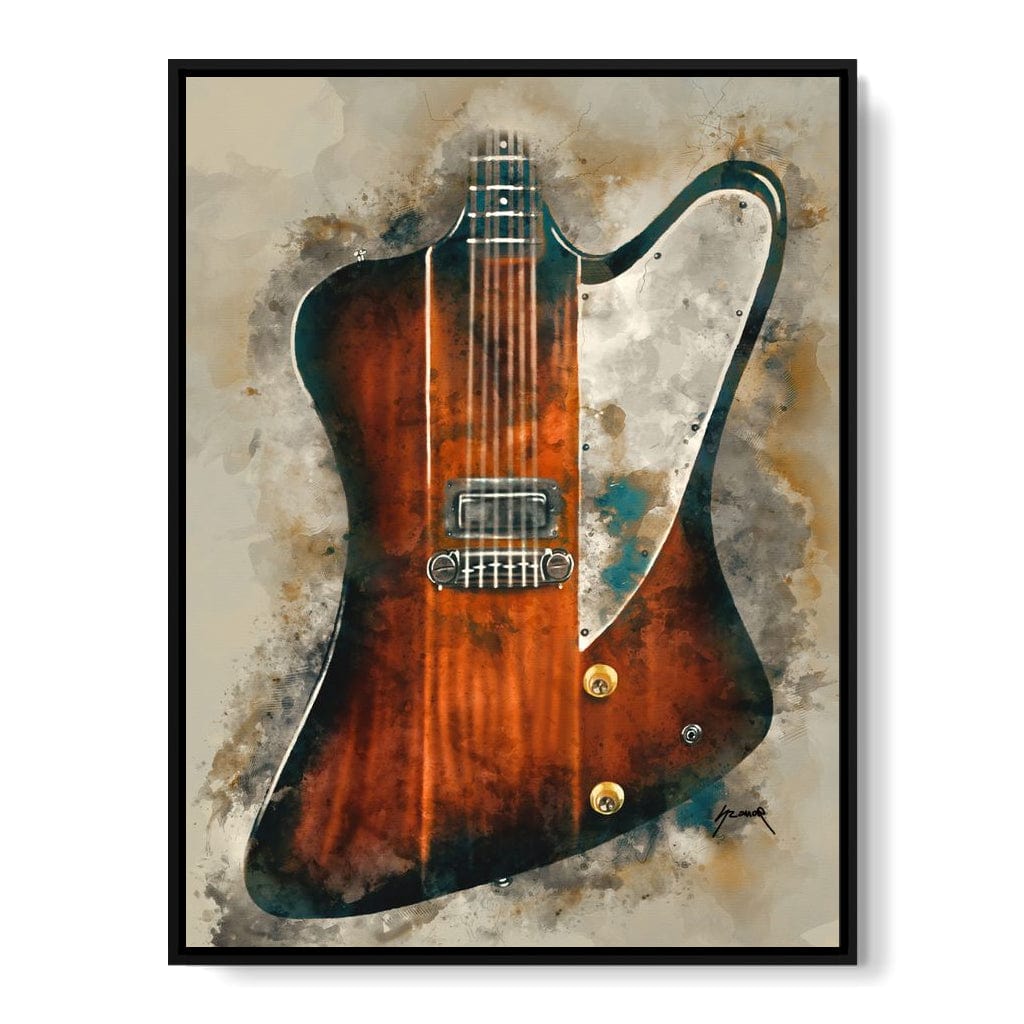 Eric Clapton's Electric Guitar Canvas Wall Art